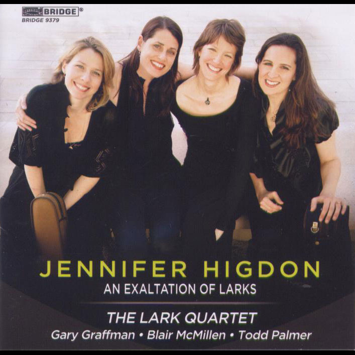 Jennifer Higdon: An Exaltation of Larks - Scenes from the Poet's Dream; Light Refracted; An Exultation of Larks / Gary Graffman, piano; Todd Palmer, clarinet