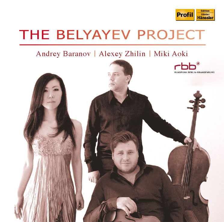 Belyayev Project - Piano trios by Rimsky-Korsakov; Glazunov; Blumenfeld / Andrey Baranov; Alexey Zhilin; Miki Aoki