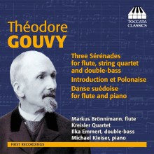 Théodore Gouvy: Serenades for Flute and Strings, et al. / Markus Bronnimann, flute